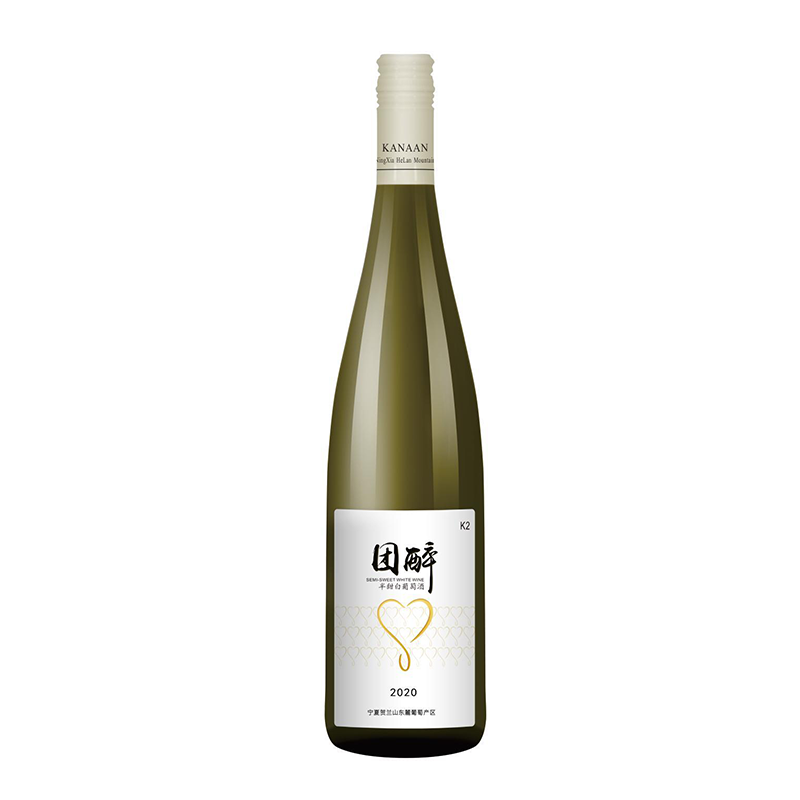 团醉K2半甜白葡萄酒
