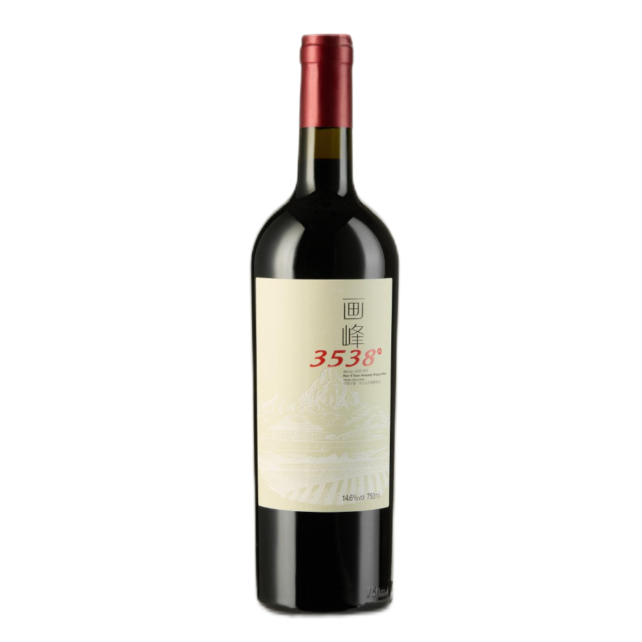 画峰3538美乐干红葡萄酒
